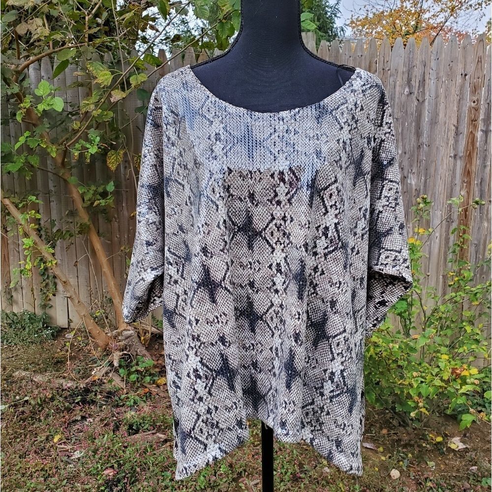Snake Print Top